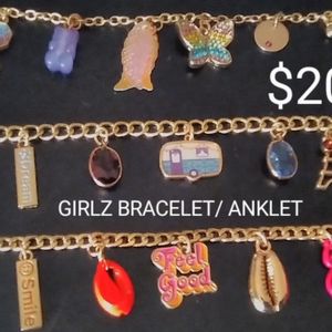 CHARM ANKLETS AND BRACLETZ